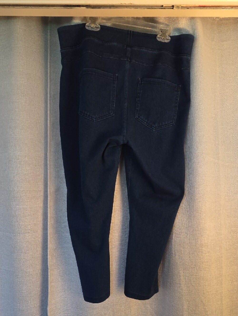 Halara Slim Stretch Cropped Jeans Leggings - Picture 2 of 3